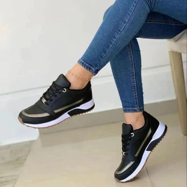 Elowyn Orthopedic Cushioned Walking Shoes for Women_4