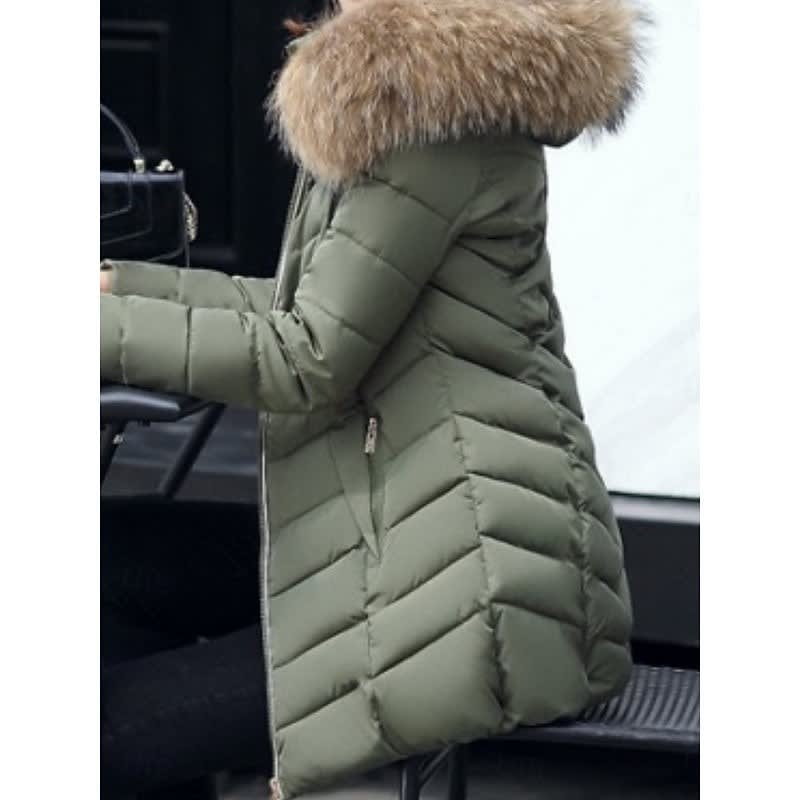 Gemma Faux Fur Hood Quilted Puffer Coat_9