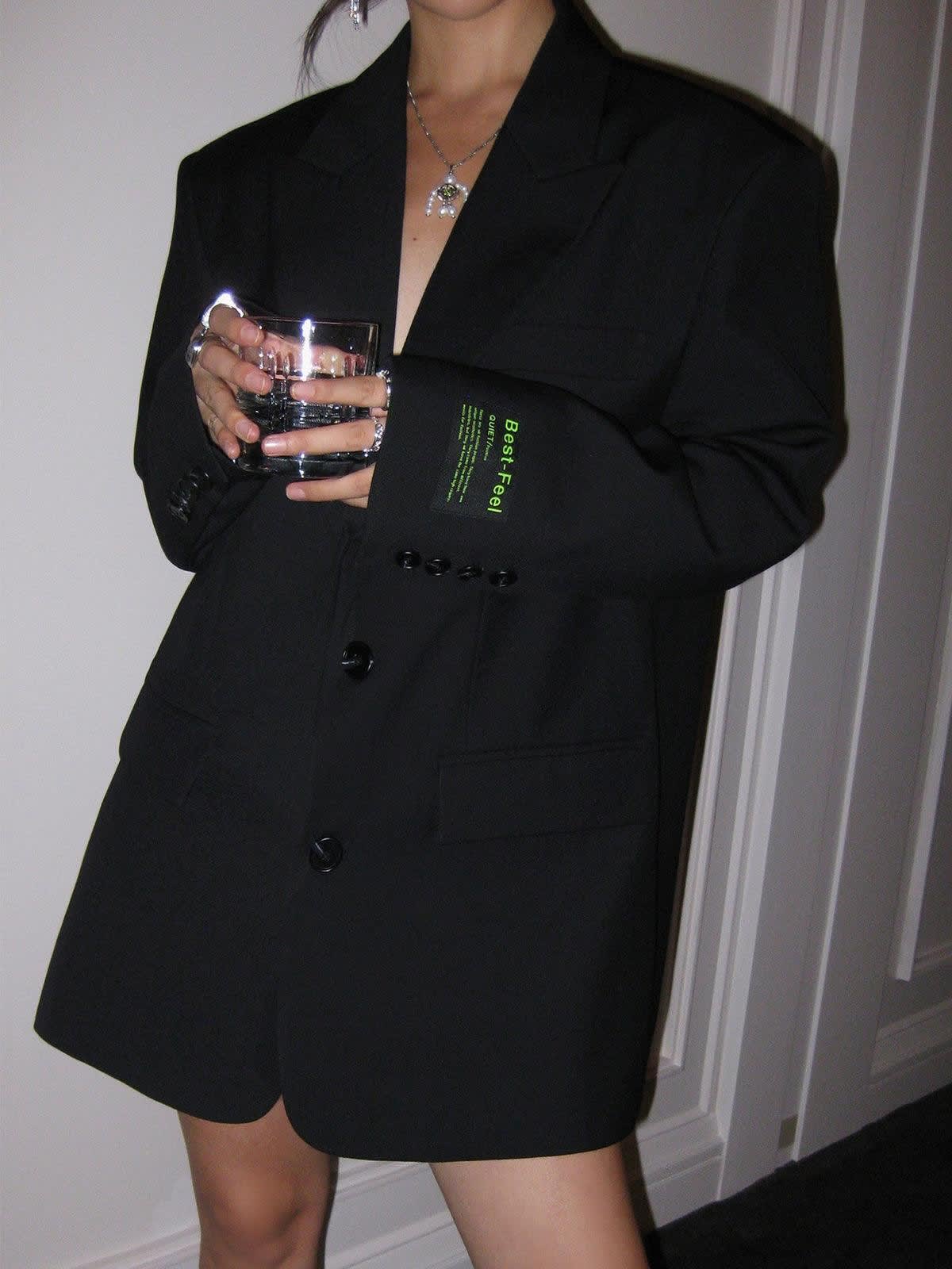 Elowen Oversized Blazer Winter Coat_9