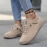 Sena Lace-Up Casual Trainers with Strap