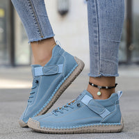 Sena Lace-Up Casual Trainers with Strap