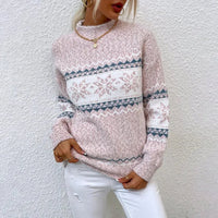 Saoirse Snowflake Fair Isle Christmas Jumper