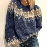 Rosamund Nordic Fair Isle Knitted Jumper