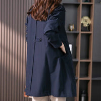 Anouk Single Breasted Longline Mac Coat