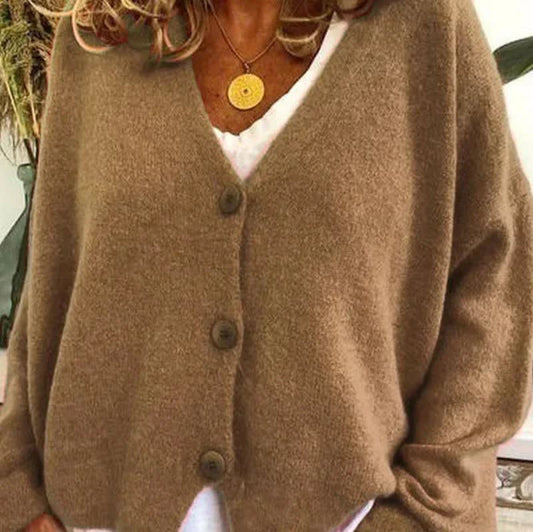 Verity Soft V-Neck Button Cardigan_1