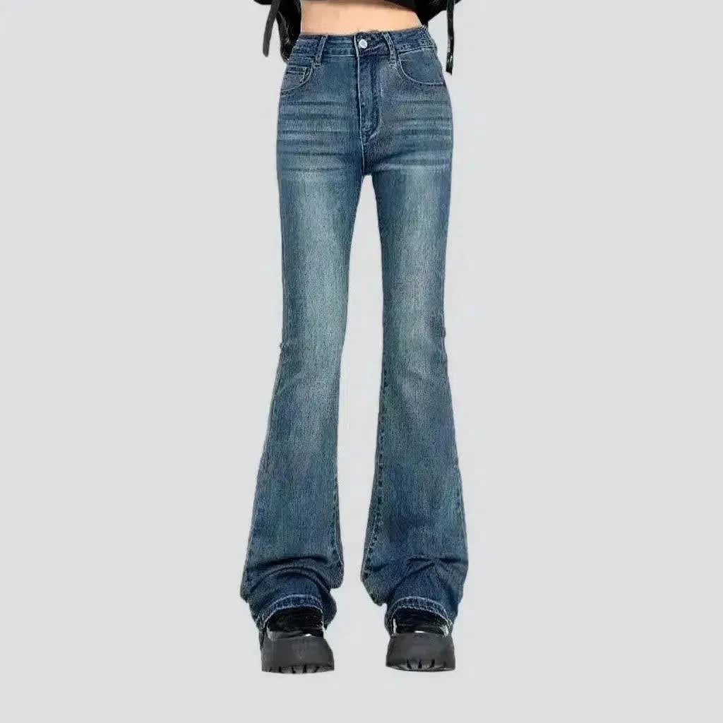 Keira Sanded Wash Bootcut Jeans_1
