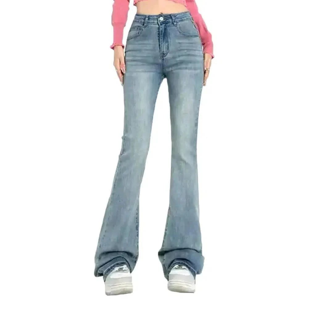 Keira Sanded Wash Bootcut Jeans