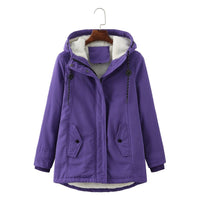 Emmeline Fleece Lined Hooded Winter Coat