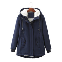 Emmeline Fleece Lined Hooded Winter Coat