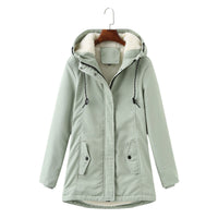 Emmeline Fleece Lined Hooded Winter Coat