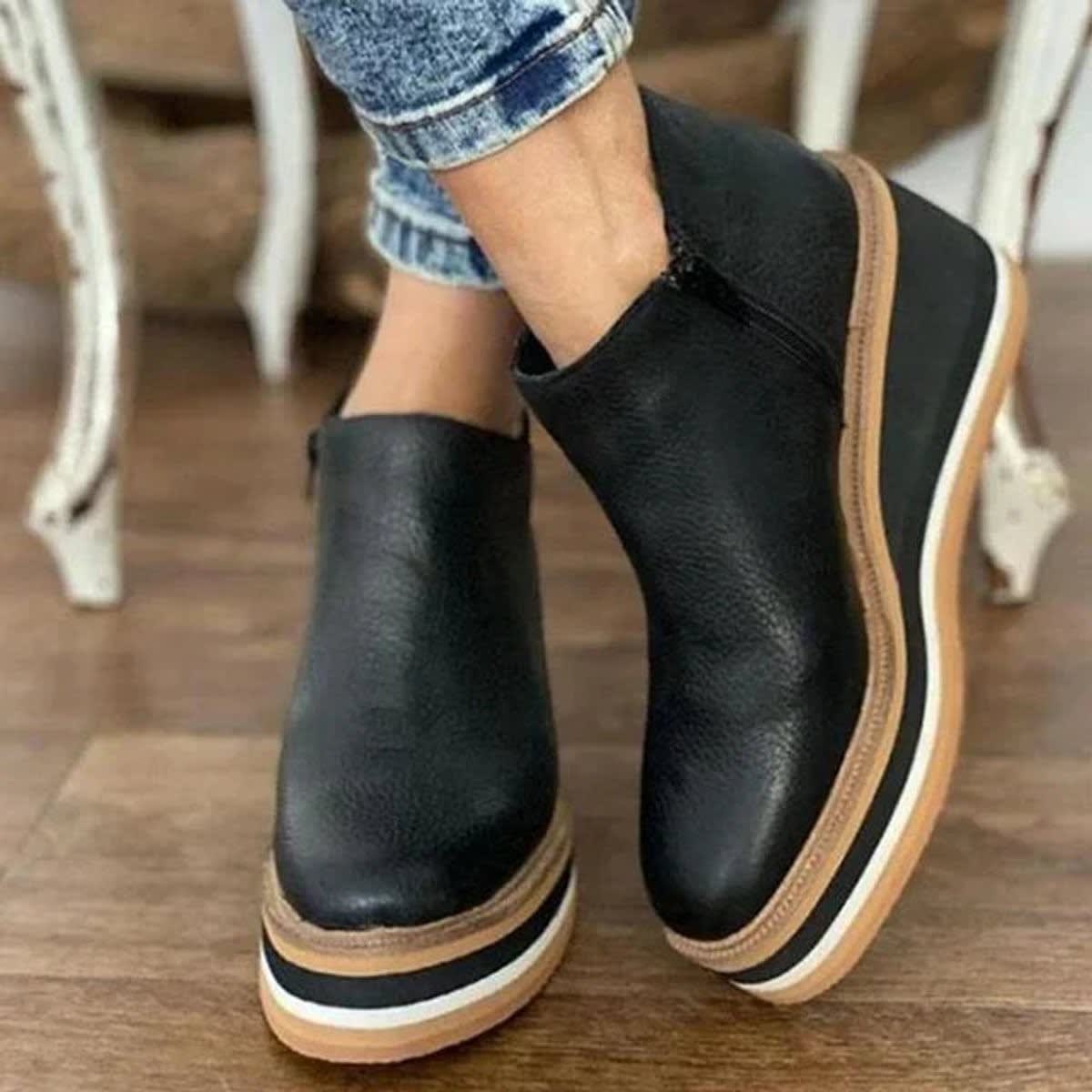Winifred Platform Wedge Heeled Boots_3