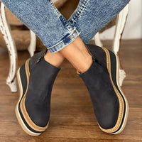 Winifred Platform Wedge Heeled Boots