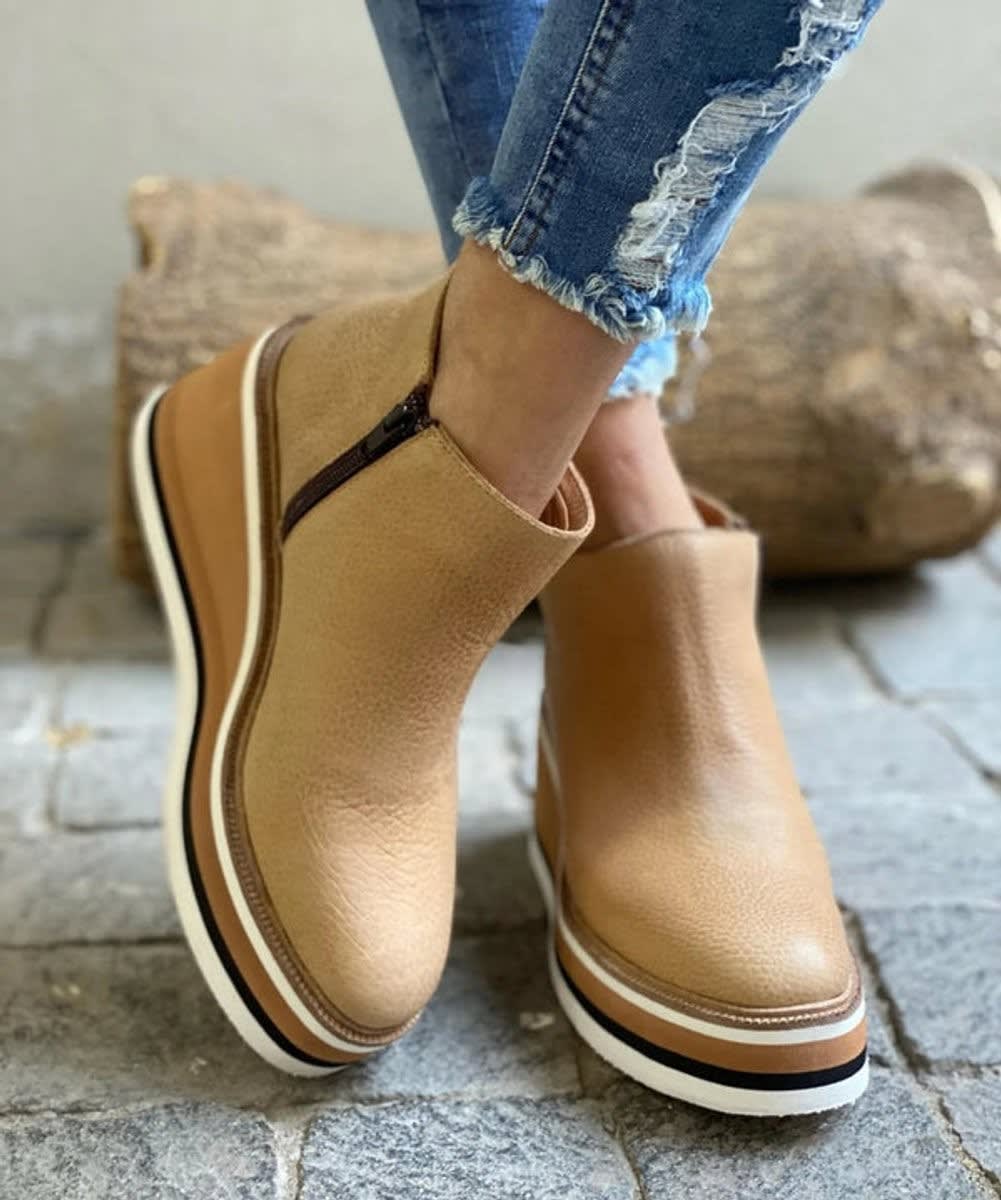Winifred Platform Wedge Heeled Boots