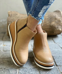 Winifred Platform Wedge Heeled Boots