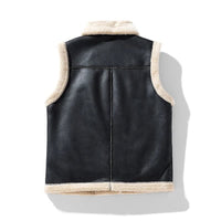 Tallulah Shearling Trim Aviator Gilet