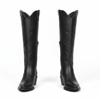 Sabine Embroidered Western Knee High Boots