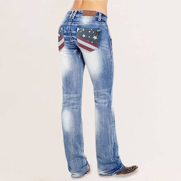 Briar Flag Pocket Bootcut Jeans