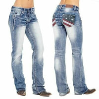Briar Flag Pocket Bootcut Jeans