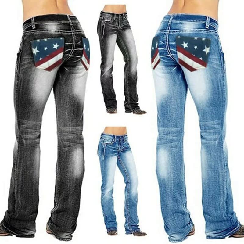 Briar Flag Pocket Bootcut Jeans_9