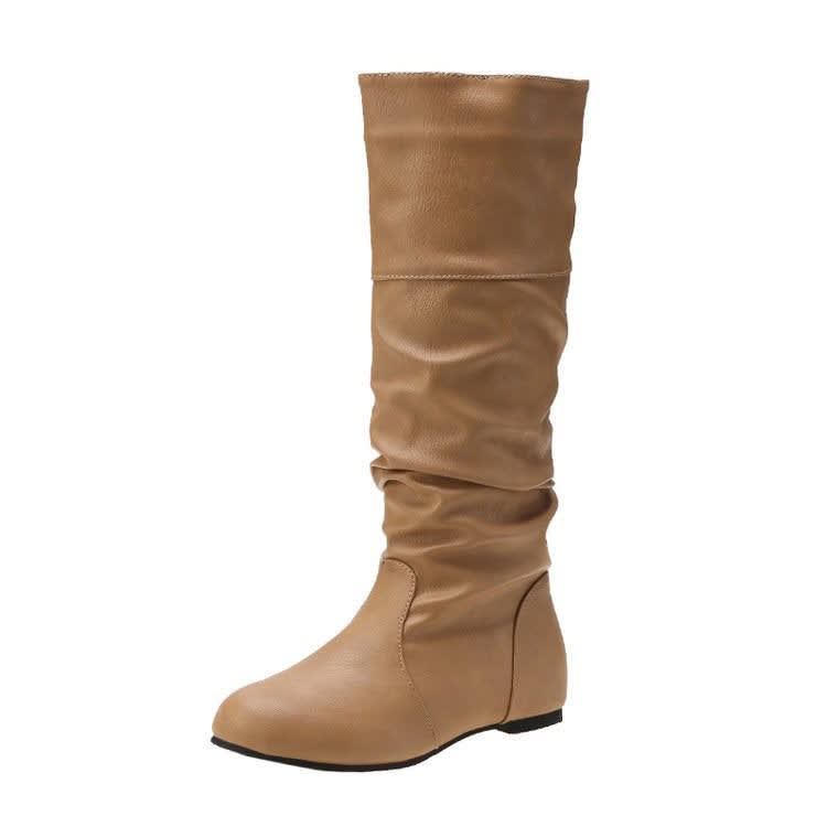 Verity Slouch Low Heel Knee High Boots_7
