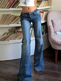 Cassia Stretch Wide Leg Jeans for Women