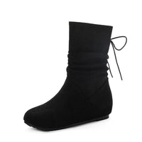 Odette Slouch Tie Back Ankle Boots