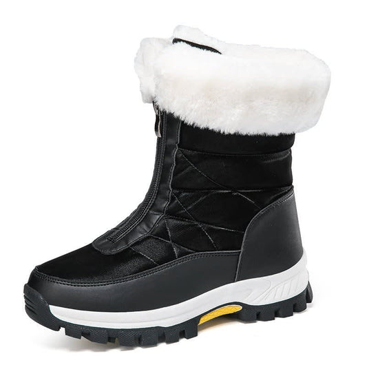 Antonia Faux Fur Cuff Winter Boots_1