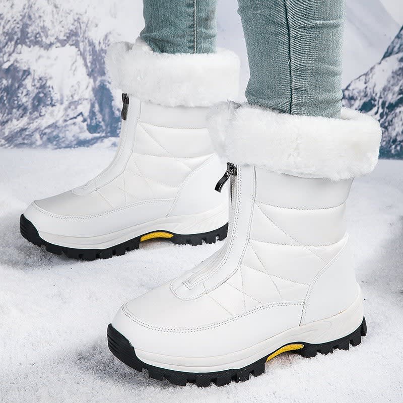 Antonia Faux Fur Cuff Winter Boots