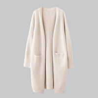 Katya Longline Open Front Cardigan with Pockets