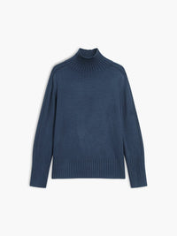 Simone Relaxed Drop Shoulder Roll Neck Jumper