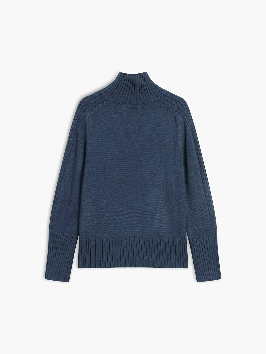 Simone Relaxed Drop Shoulder Roll Neck Jumper