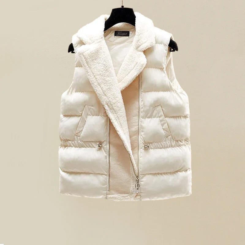 Polly Cable Knit Lounge Set with Gilet_3