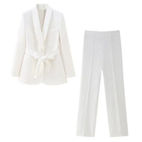 Pauline Belted Blazer Co-ord Set for Women
