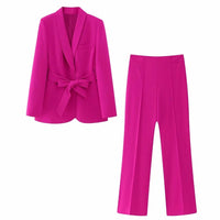 Pauline Belted Blazer Co-ord Set for Women