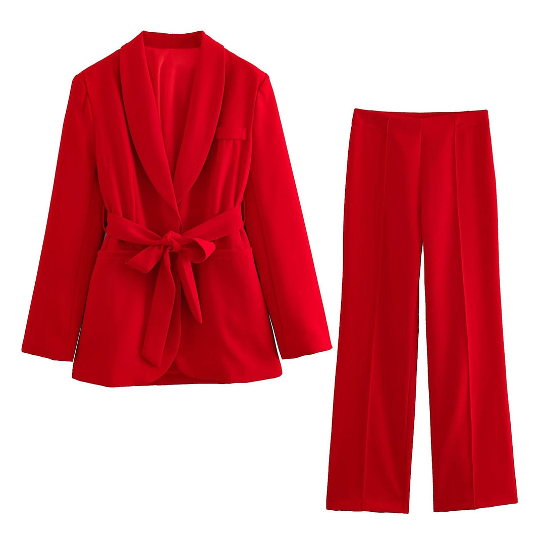 Pauline Belted Blazer Co-ord Set for Women