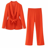 Pauline Belted Blazer Co-ord Set for Women