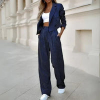 Selina Cropped Blazer Co-ord Set for Women