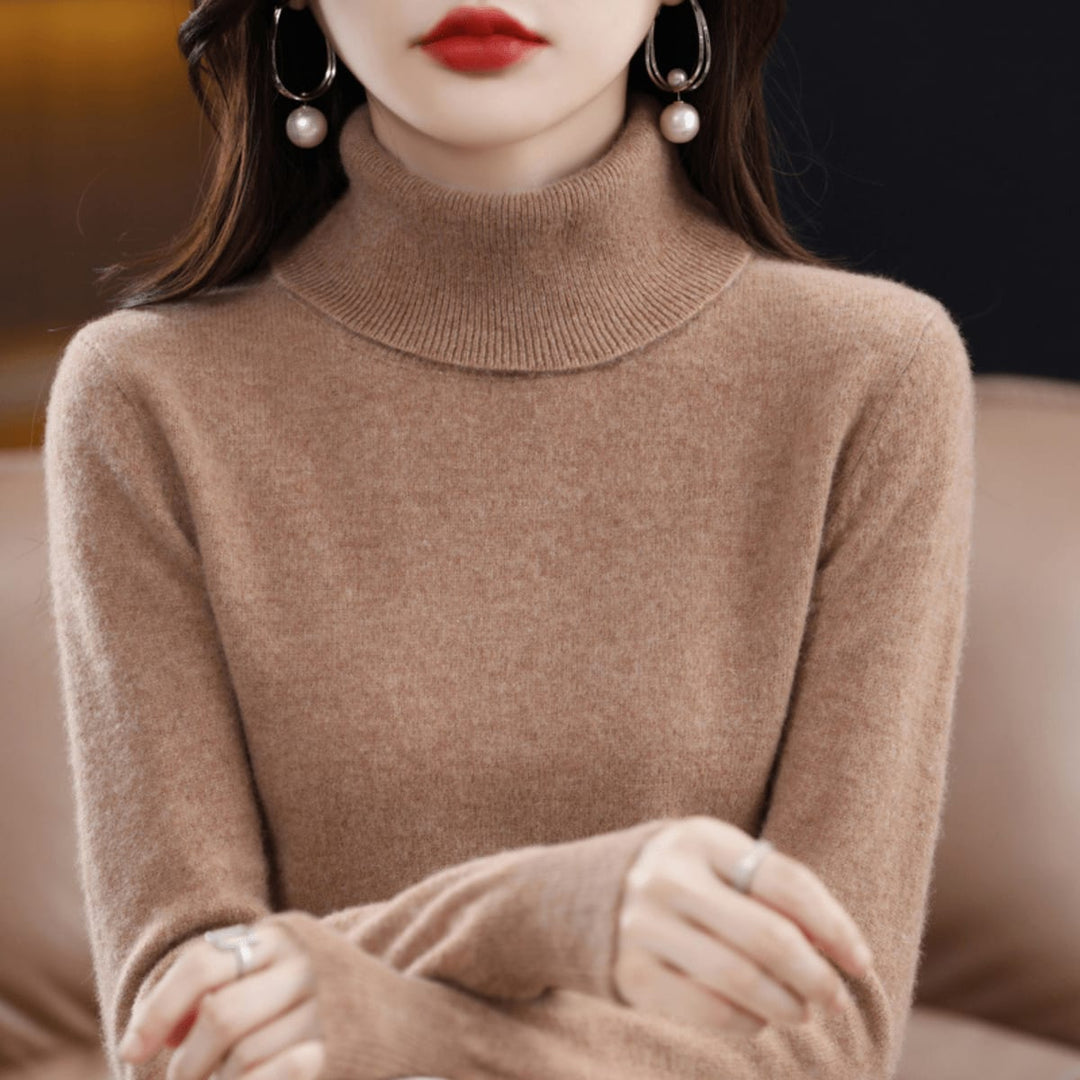 Nerissa Classic Soft Roll Neck Jumper