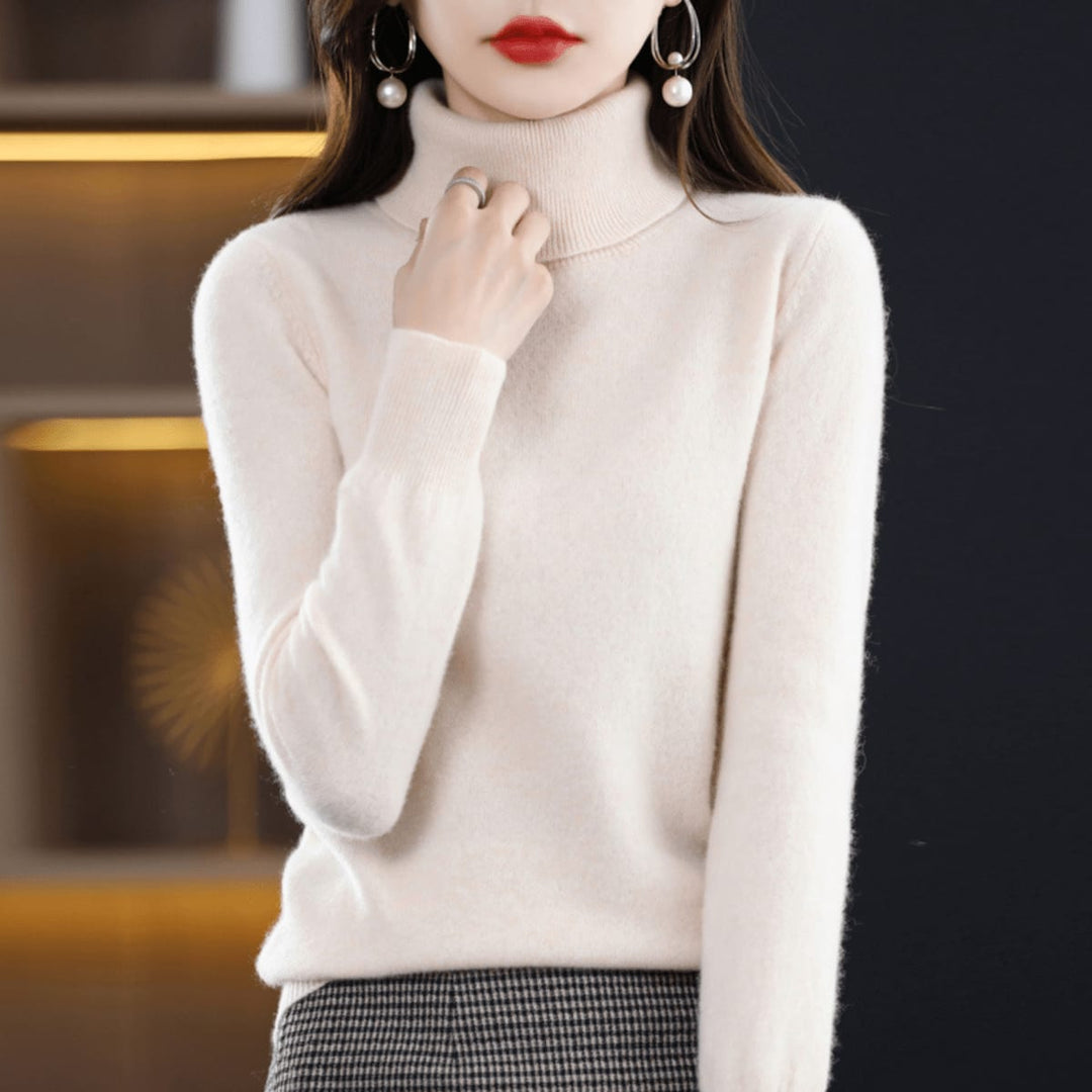 Nerissa Classic Soft Roll Neck Jumper