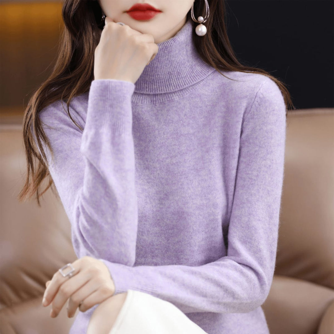 Nerissa Classic Soft Roll Neck Jumper