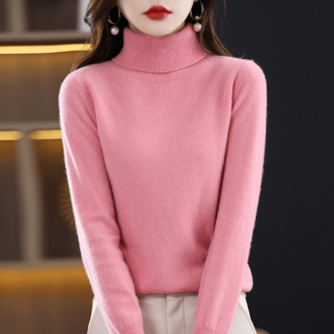 Nerissa Classic Soft Roll Neck Jumper