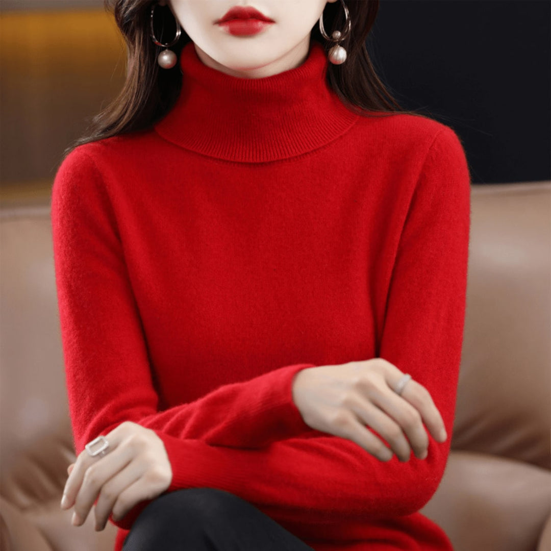 Nerissa Classic Soft Roll Neck Jumper