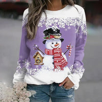 Wren Funny Snowman Christmas Jumper