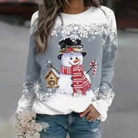 Wren Funny Snowman Christmas Jumper
