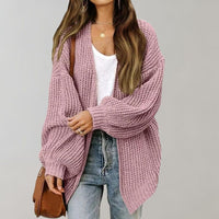 Caitlin Chunky Knit Open Front Cardigan
