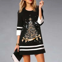 Indra Funny Christmas Jumper Dress