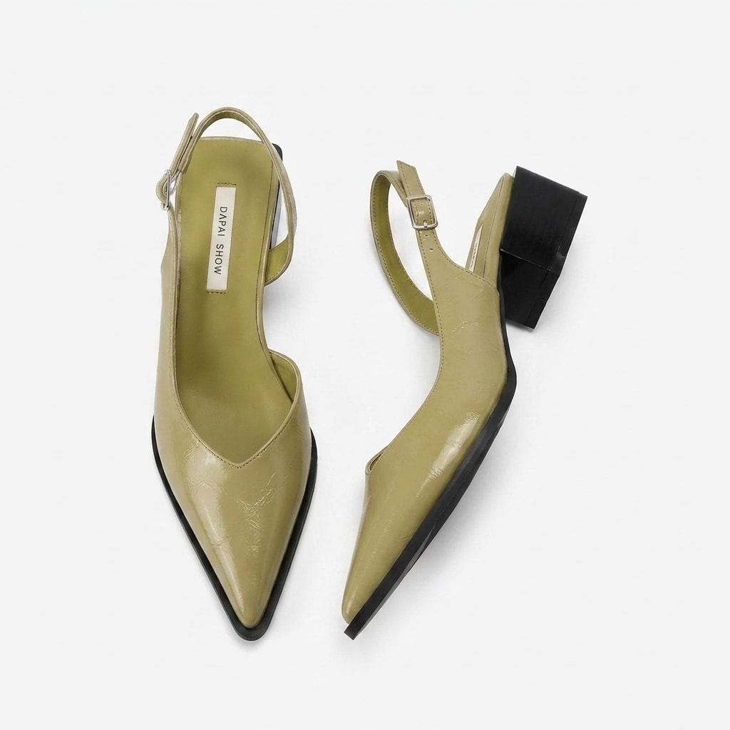 Linnea Comfort Pointed Toe Slingback Heels_1