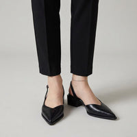 Linnea Comfort Pointed Toe Slingback Heels