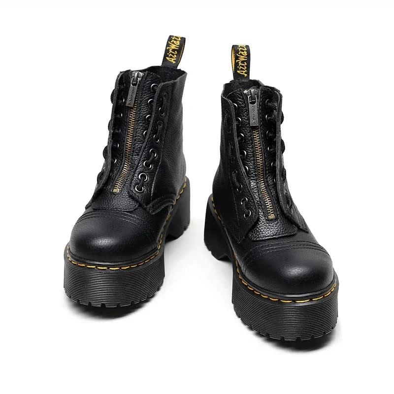 Annabel Chunky Platform Lace Up Ankle Boots_3