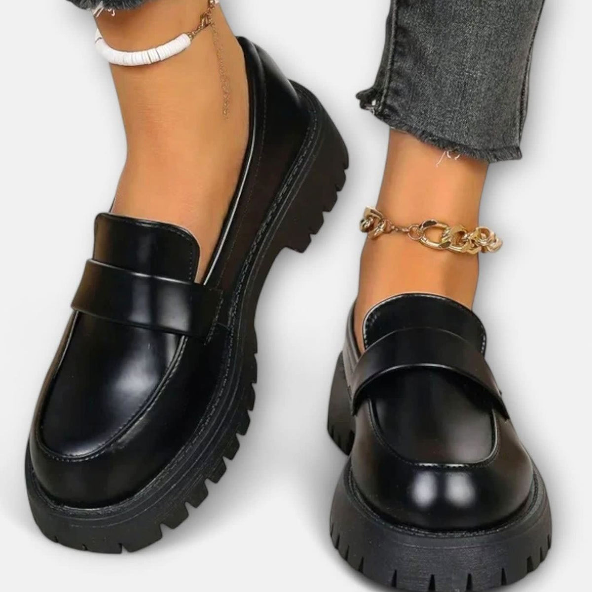 Ottilie Chunky Platform Penny Loafers_2